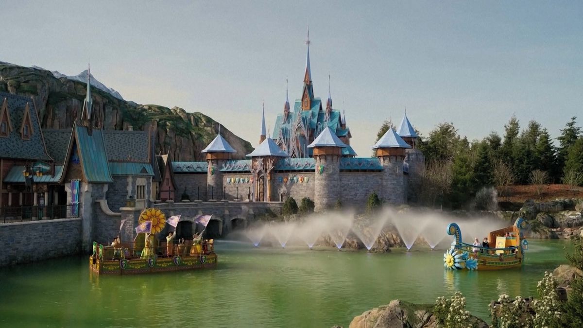 Ledové království otevřelo své brány v pařížském Disneylandu